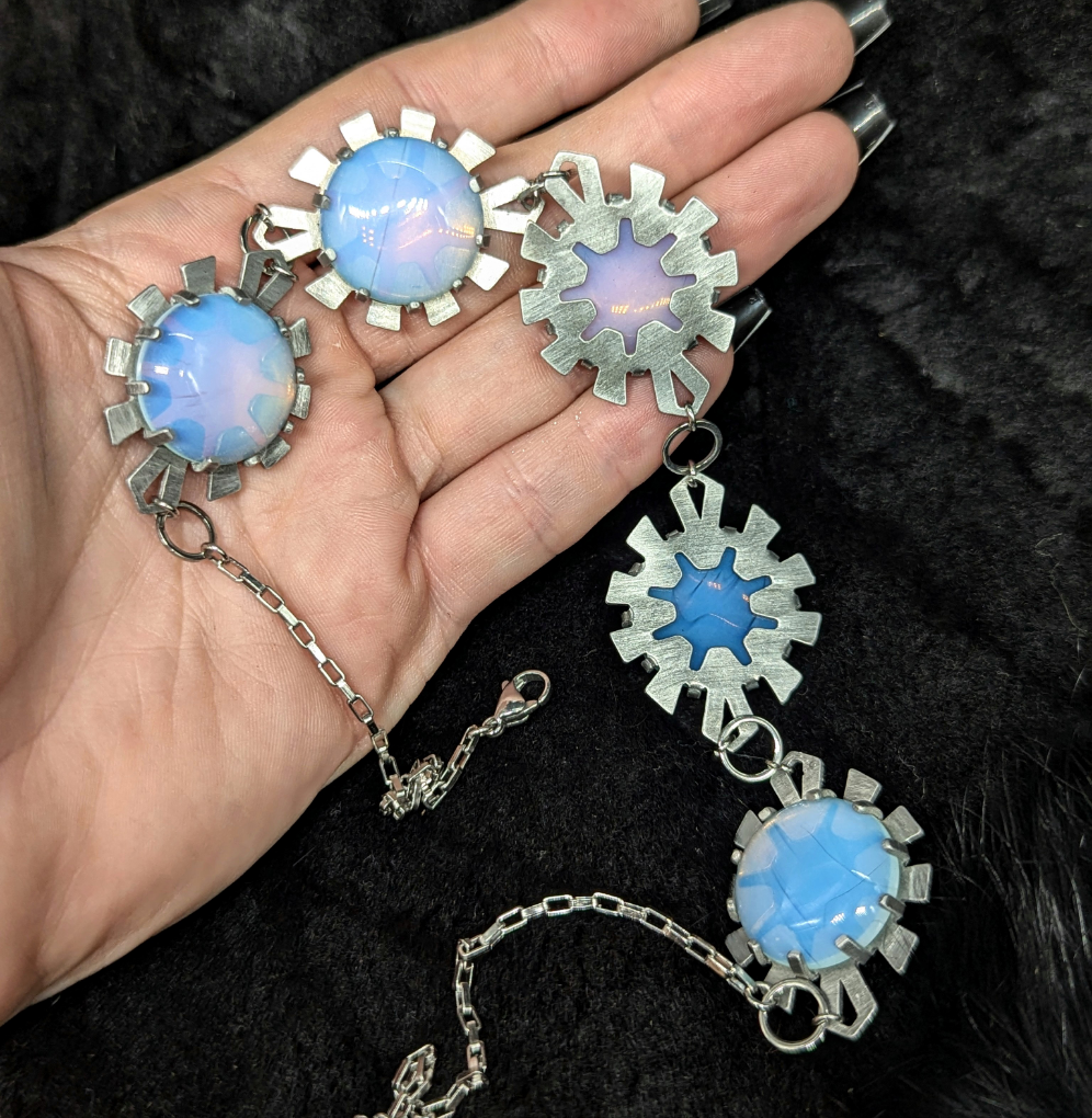 ELIZABETH Choker / Opalite /Aluminum