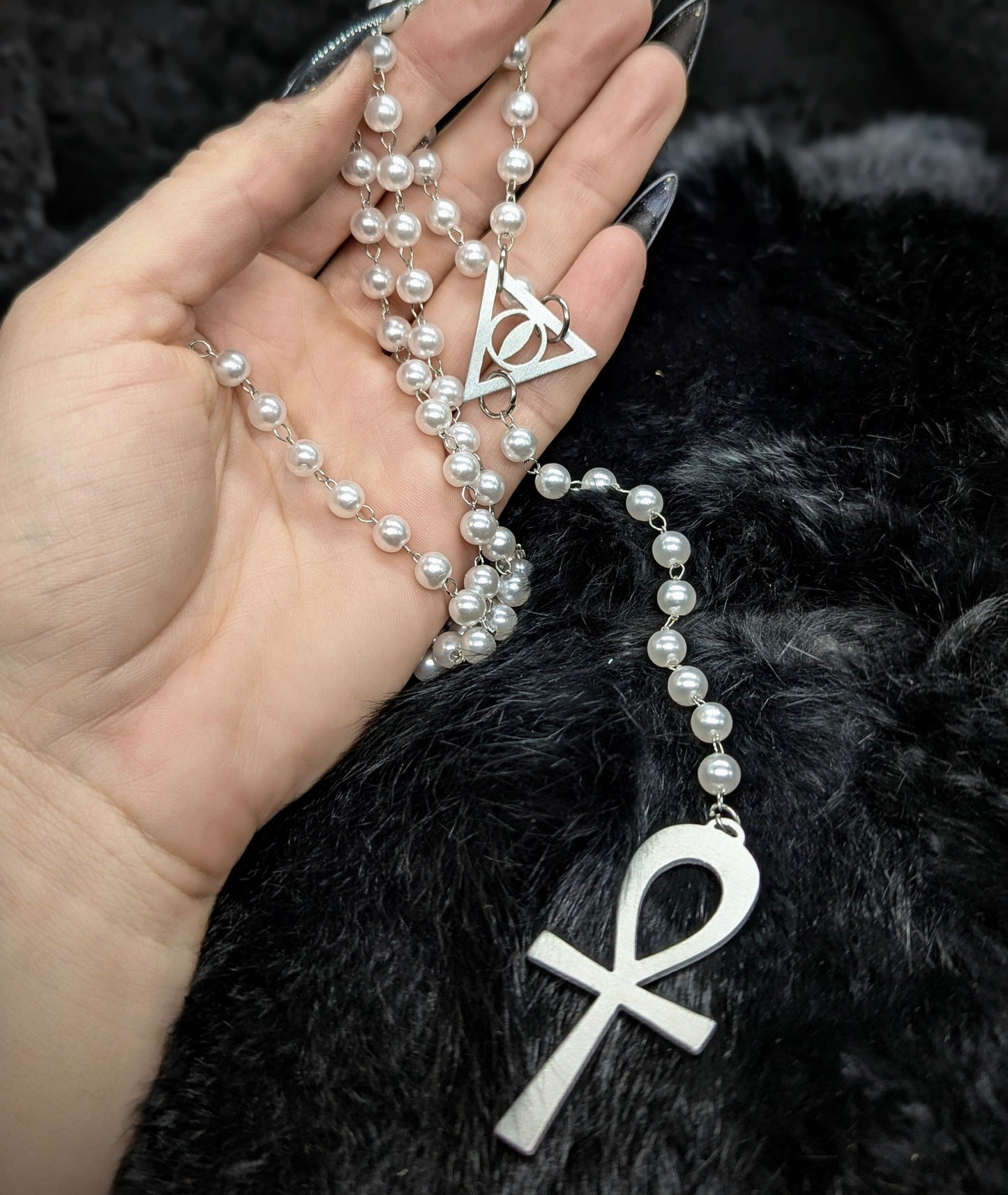 ANKH Rosary / Aluminum