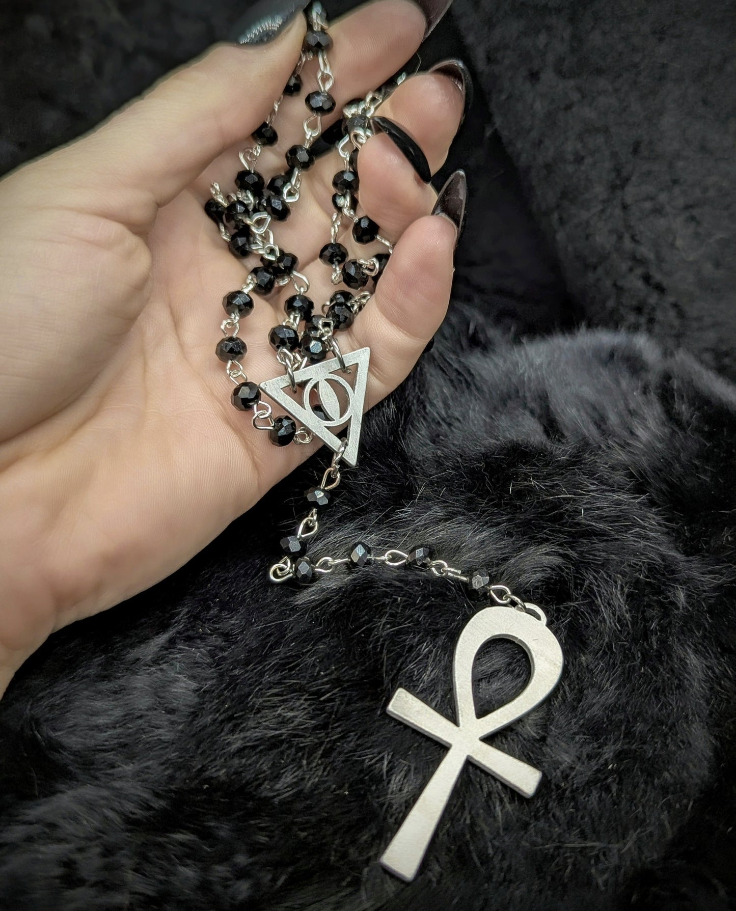 ANKH Rosary / Aluminum