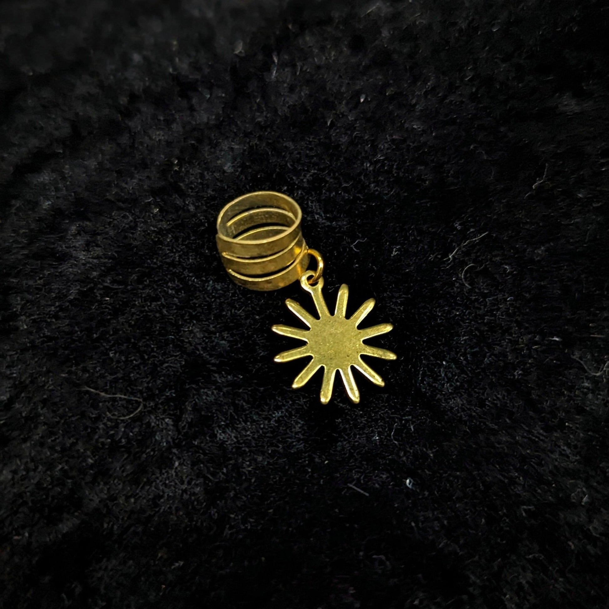 DARKSTAR MACHINATIONS - APOLLO Earcuff / Brass - earcuff