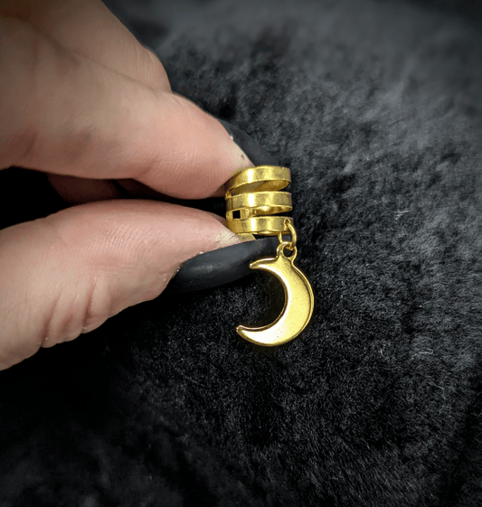 DARKSTAR MACHINATIONS - ARTEMIS Earcuff / Brass - earcuff