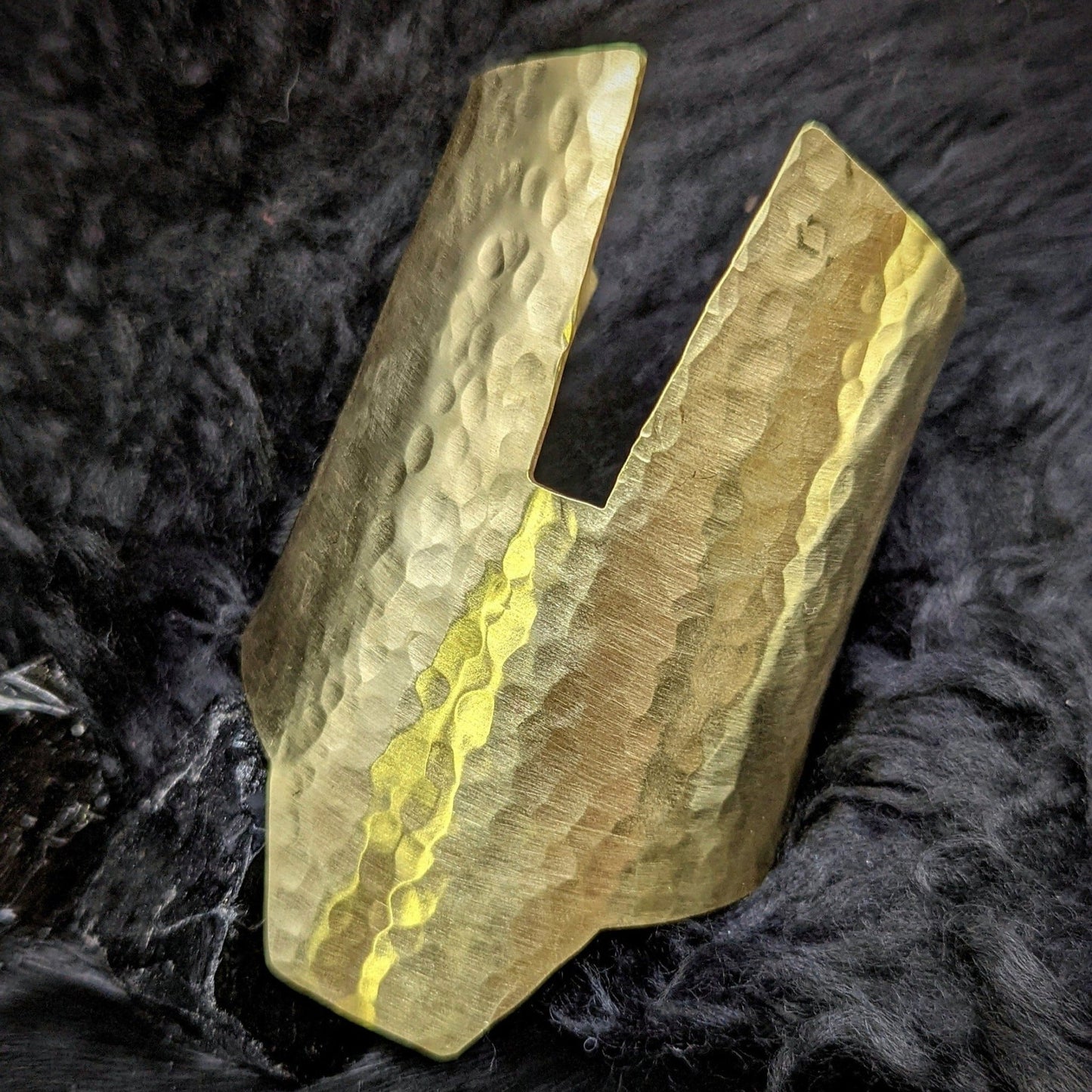 DARKSTAR MACHINATIONS - ATHENA Bracer - Cuff / Brass - bracelet