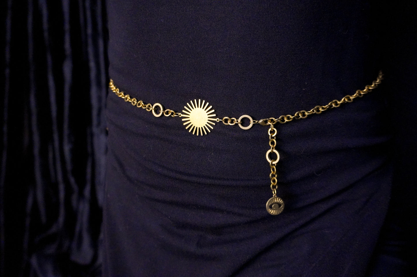 SUN Waist Chain / Brass