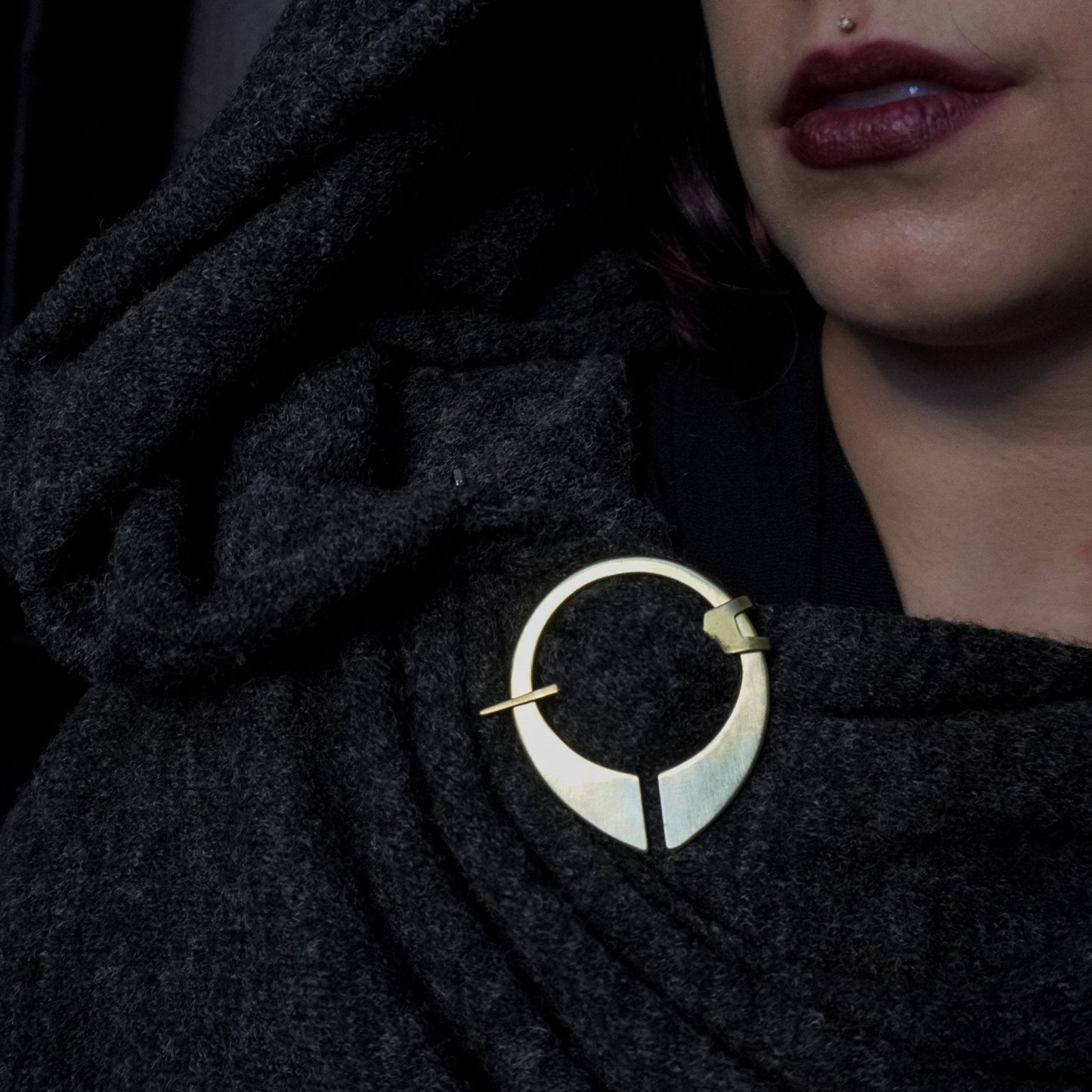 DARKSTAR MACHINATIONS - NORSE Cloak - Pin / Aluminum - Pins