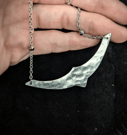 DARKSTAR MACHINATIONS - RAVEN Necklace / Aluminum - necklace