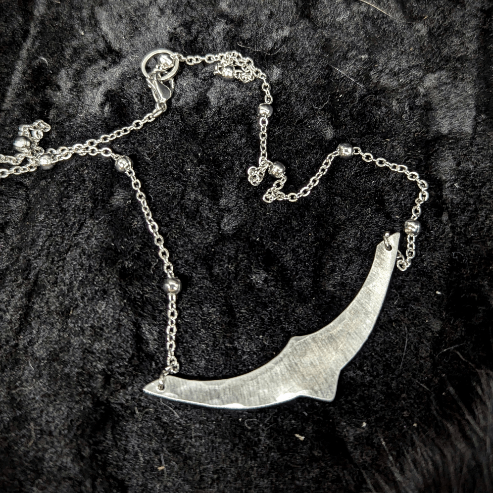 DARKSTAR MACHINATIONS - RAVEN Necklace / Aluminum - necklace