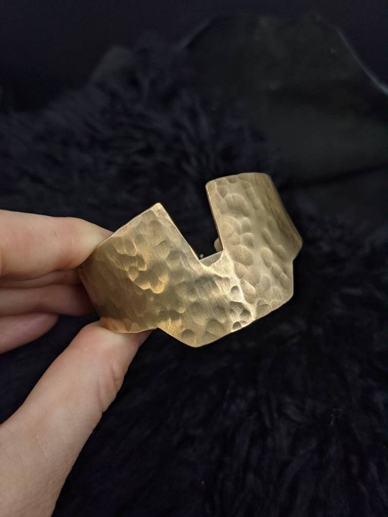 DARKSTAR MACHINATIONS - PENTHESILEA Cuff / Brass - bracelet